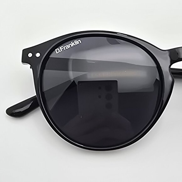 D. Franklin Ultra Light DFKSUN0143 Black Frame Polarized Grey Lens Sunglasses - Picture 13 of 15